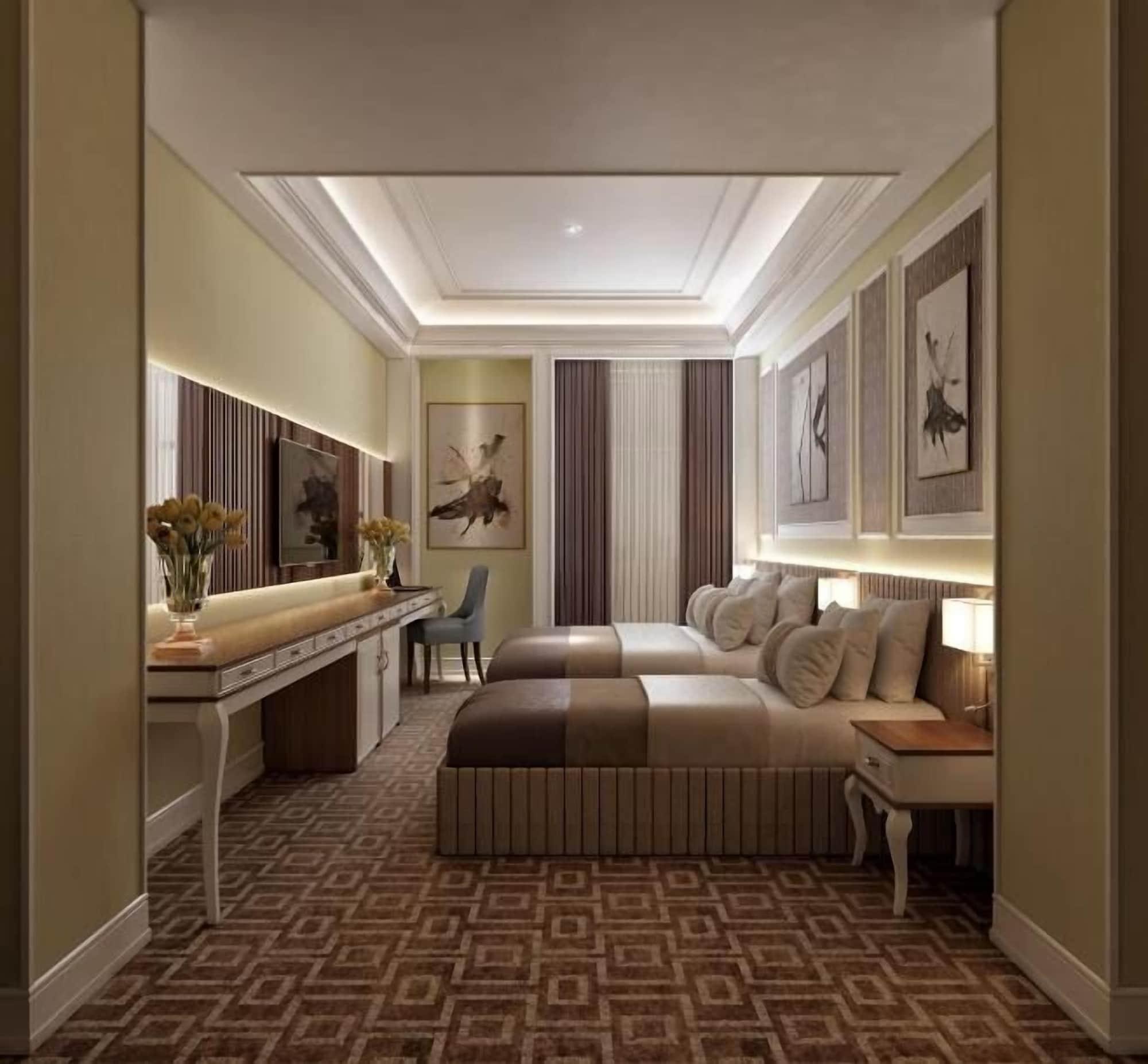 Theatrum Hotel Bakoe Buitenkant foto Deluxe Room